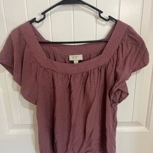 LOFT Women's Dusty Rose Blouse